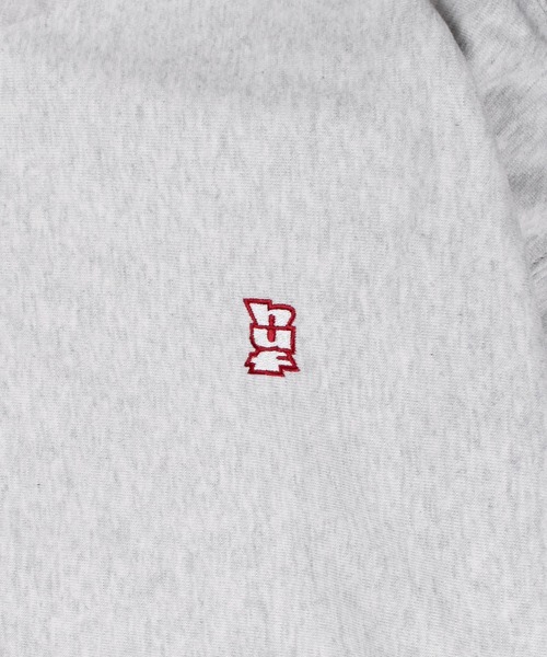 HUF（ハフ） ジップアップパーカー X-LARGE アッシュグレー メンズ