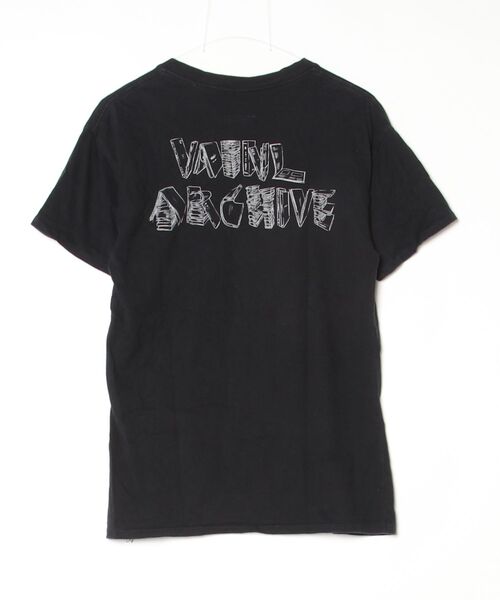 「VAINL ARCHIVE」 半袖Tシャツ 2 ブラック メンズ_画像2