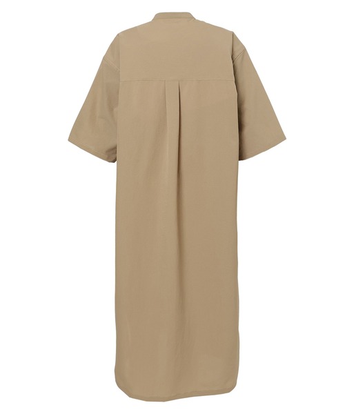ナンガ ワンピース 半袖 「直営店限定」ドットエア キャンプ シャツドレス/RE DotAir Camp Shirt Dress