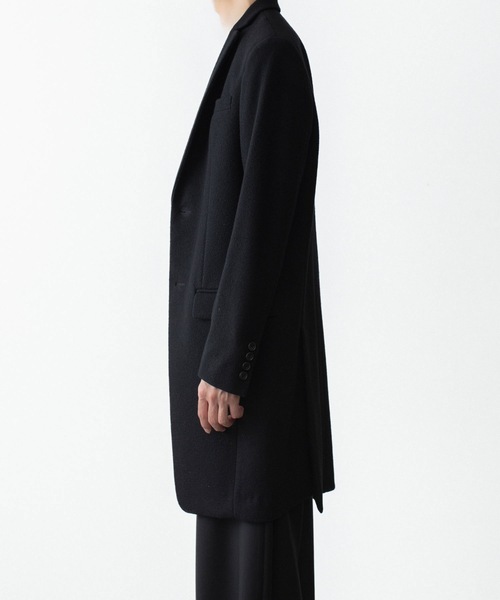 チェスターコート コート ENGLAND LAMB MELTON CHESTER COAT メンズの画像