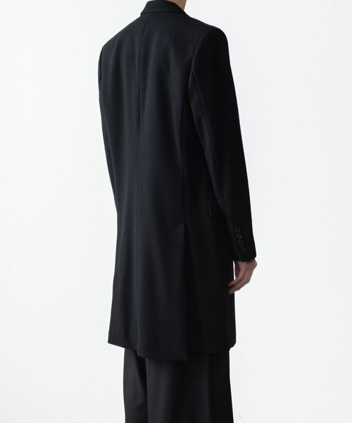 チェスターコート コート ENGLAND LAMB MELTON CHESTER COAT メンズの画像