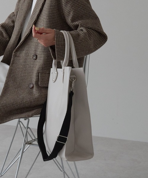 POUTOJOURU トートバッグ 「ポートジュール」 レザー クラシック縦型