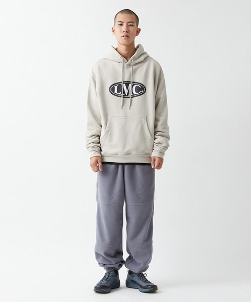パーカー・フーディ LMC OVAL GLOBE HOODIE black 0LM44FHD151BLK LMC パーカー 「LMC」OVAL HOODIE / エルエムシー オーバル ロゴ