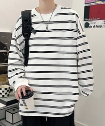 マチャット　machatt ボーダーロンT レッド MGV tシャツ ダブルラインボーダーロンT メンズ レディース