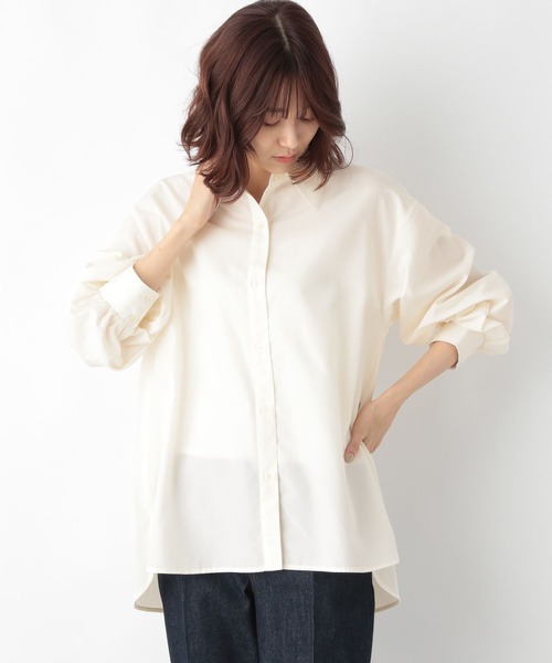 シャツ ブラウス レギュラーカラーシャツ/MATINEE LINE/126262 レディース | GLOBAL WORK