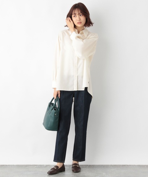 シャツ ブラウス レギュラーカラーシャツ/MATINEE LINE/126262 レディース | GLOBAL WORK | 02