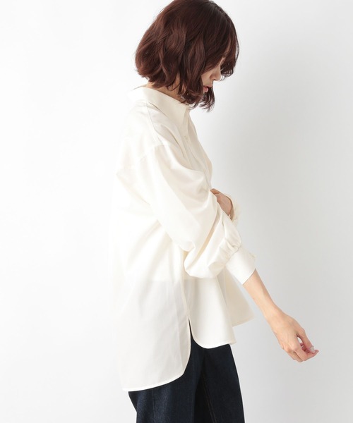 シャツ ブラウス レギュラーカラーシャツ/MATINEE LINE/126262 レディース | GLOBAL WORK | 08