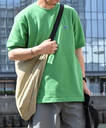 tシャツ 「SHIPS any別注」LACOSTE: ワンポイント ロゴ ピケ クルーネック Tシャツ 24SS メンズ レディース｜ZOZOTOWN Yahoo!店
