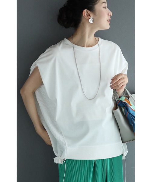 購入不可mimosa☆45R日本製バックポケットが可愛いTシャツ KENZO BOKE FLOWER CLASSIC T-SHIRT OFF WHITE （ケンゾー ボケ
