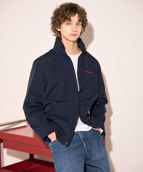 ジャケット・アウター Sato TOMMY HILFIGER ナイロンジャケット 「オンライン限定」ロゴ