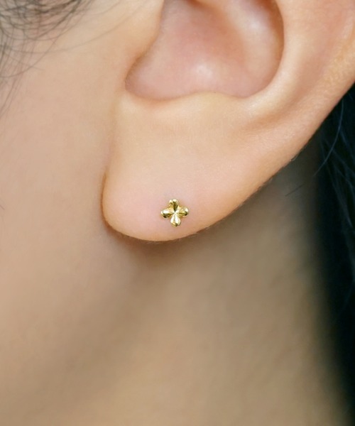 TAKE-UP ピアス 「 セカンドピアス」 K18ミニフラワーピアス