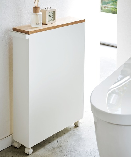 tower インテリア tower(タワー) ハンドル付きスリムトイレラック