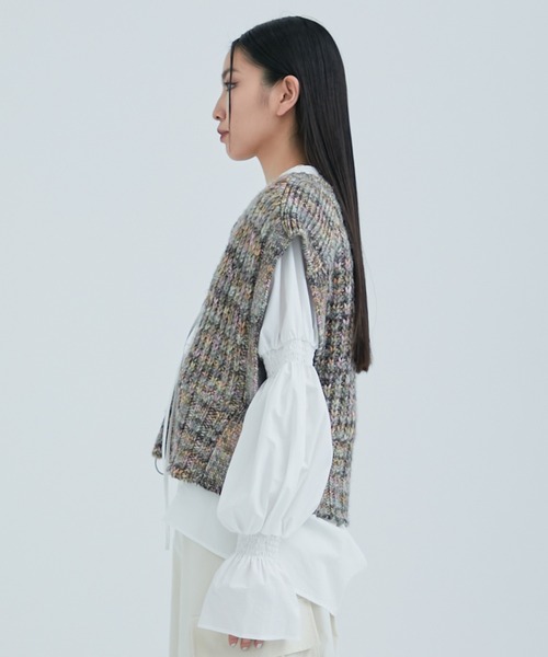 未使用品　Acne Studious チャンキーニットベスト 21SS STUDIOUS（ステュディオス） ニット セーター 「STUDIOUS/ステュディオ