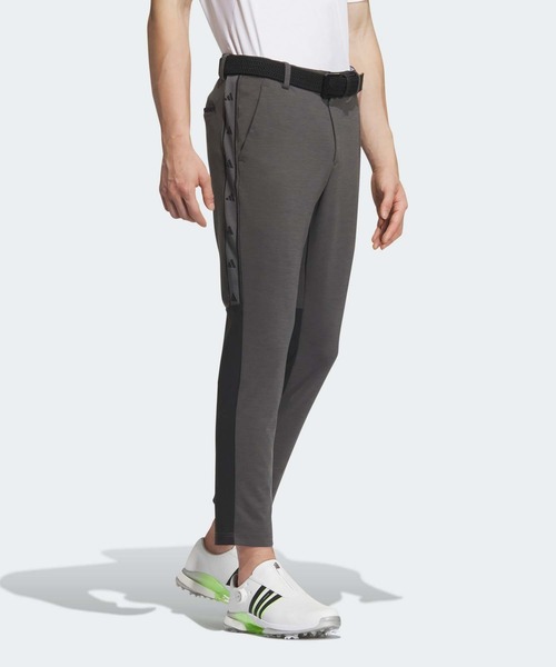 adidas パンツ ファブリックミックスストレッチ アンクル