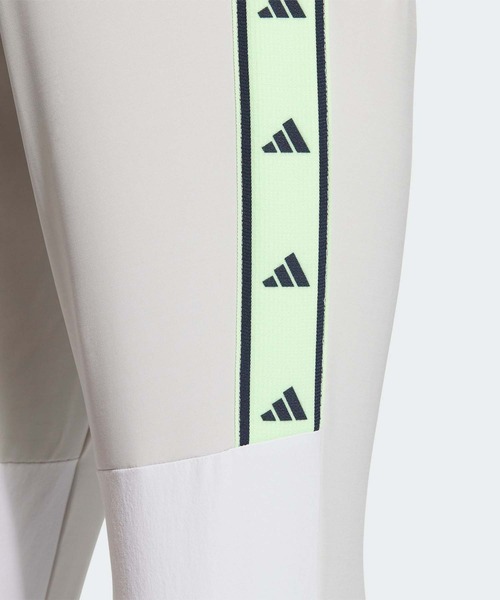 adidas パンツ ファブリックミックスストレッチ アンクル