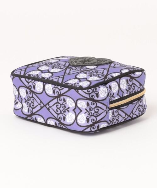 ANNA SUI（アナスイ） ポーチ ハート＆ローズ スクエアポーチ