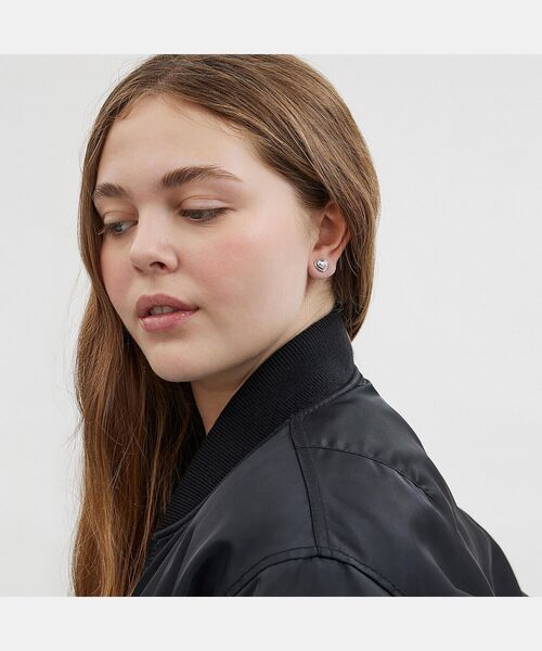 COACH ピアス ハロー ハート スタッド レディース : ZOZOTOWN