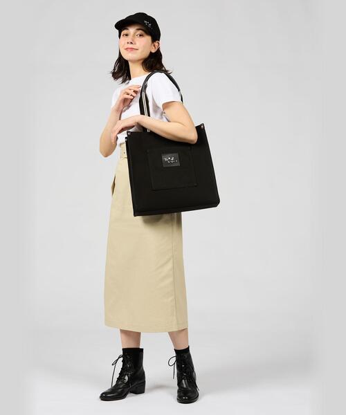 【agnes b.】アニエスべー スクエア トートバッグ agnes b.(アニエスベー) / 縦型スクエアトート/トートバッグ
