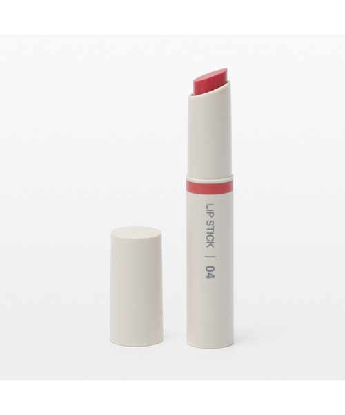 ホワイト スティック口紅 無印良品（MUJI） 口紅 リップ リップスティック クリアレッド