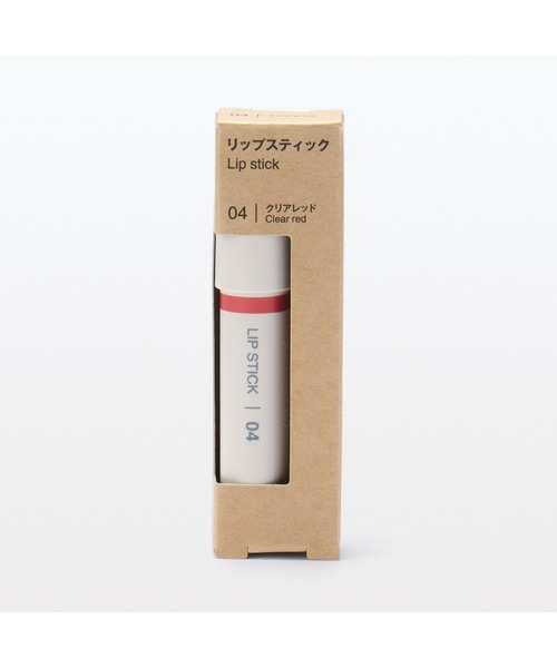 無印良品（MUJI） 口紅 リップ リップスティック クリアレッド