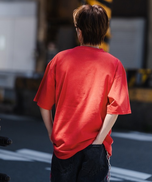 SIDEWAY STANCE tシャツ 「SIDEWAY STANCE」ピグメント加工