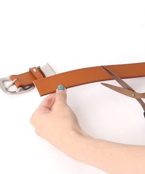 LEVI'S レディース ベルト ベージュ レザー Levi's ベルト Levi's/リーバイス 40mm TOW HORSE GENUINE