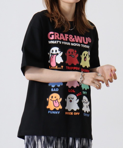GRAF＆WU tシャツ GRAF＆WU/ グラフアンドウー 天使＆悪魔