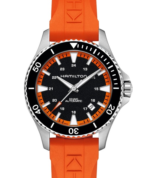 Hamilton Khaki Navy Scuba 自動巻き + 2ストラップ HAMILTON 腕時計 「ハミルトン」 Khaki Navy （カーキ ネイビー