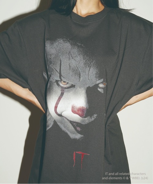 tシャツ IT BIG PRINT Tシャツ レディース メンズ
