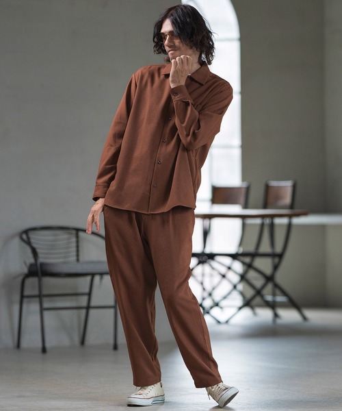 CAMBIO ワイドテーパード　コーデュロイパンツ　L ブラック　新品 CAMBIO ワイドテーパード コーデュロイパンツ L ブラック 新品