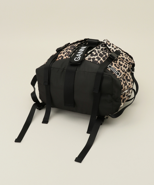 GANNI（ガニー） リュック Recycled Tech Backpack レディース