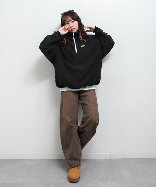 KANGOL トレーナー スウェット 「KANGOL」 マイクロ フリース 袖