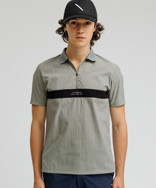ラプレのボロシャツ ポロシャツ Front Zip Polo Shirt S/S メンズ : ZOZOTOWN Yahoo