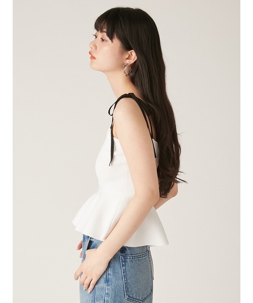 キャミソール 「WEB・一部店舗限定カラー」「LILY BROWN × ANNA SUI」ペプラムトップス LILY BROWN キャミソール 「WEB・一部店舗限定カラー」「LILY