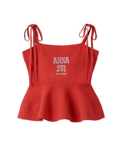 WEB限定カラー】【LILY BROWN × ANNA SUI】ペプラムトップス