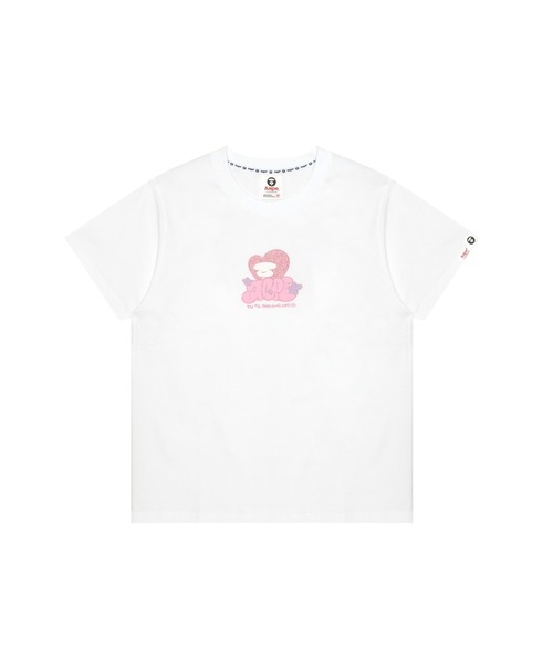 tシャツ AAPE BASIC TEE レディース AAPE BY A BATHING APE tシャツ BASIC TEE レディース