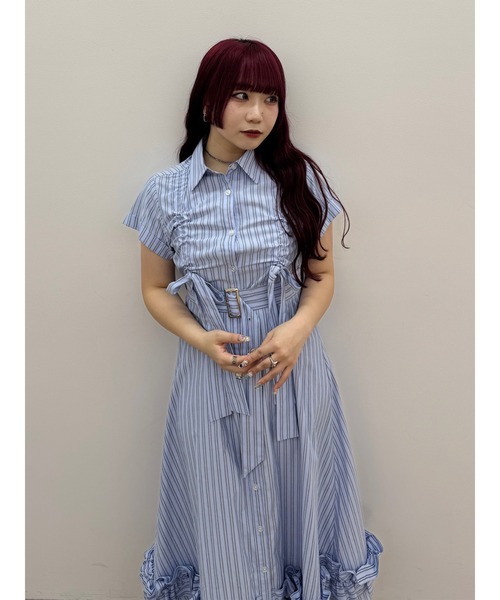 jouetie（ジュエティ） ワンピース 「再入荷」ギャザーリボンロング