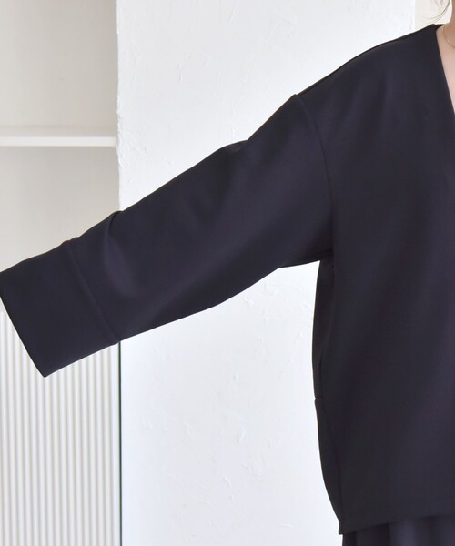 tシャツ quaranciel:「洗濯機可能」ダンボール コクーン Vネック プルオーバー レディース quaranciel tシャツ quaranciel:「洗濯機可能」ダンボール