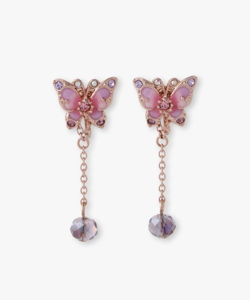 ANNA SUI イヤリング 蝶モチーフ レディース : ZOZOTOWN Yahoo
