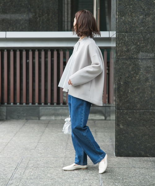 【通販激安】 URBAN RESEARCH DOORS ジャケット ノーカラージャケット ジャケット・アウター