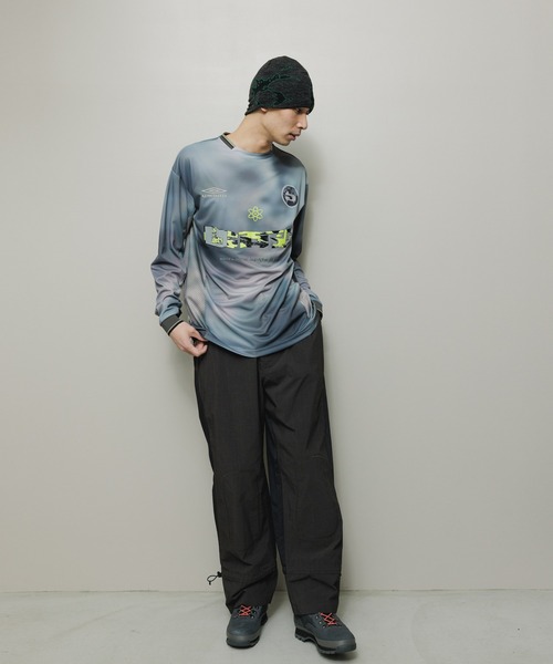 bal × umbro Soccer Jersey メンズ レディース umbro tシャツ BAL/UMBRO LS SOCCER JERSEY メンズ レディース