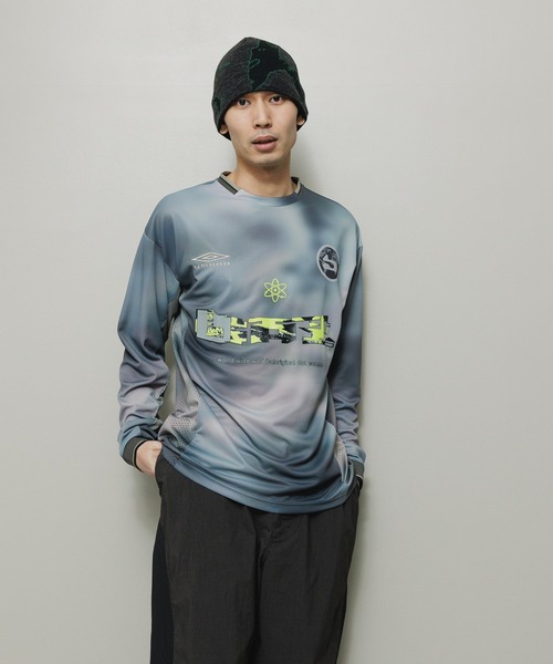 bal × umbro Soccer Jersey メンズ レディース umbro tシャツ BAL/UMBRO LS SOCCER JERSEY メンズ レディース