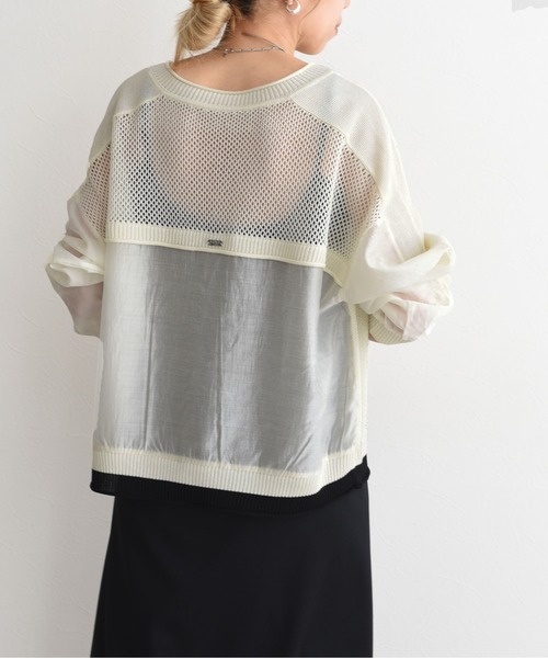 rikomi さん専用　eimee law メッシュレイヤードブルゾン Eimee Law（エイミーロウ）の「メッシュレイヤードブルゾン