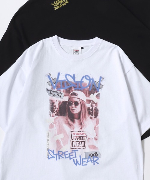 【PREMIUM 】PARTY VISION Tシャツ VISION STREET WEAR tシャツ WEAR/ヴィジョンストリートウェア