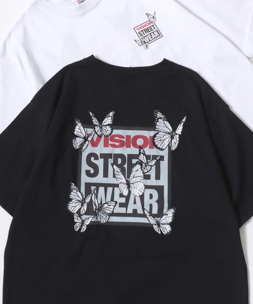 VISION STREET WEAR tシャツ 「VISION WEAR」ハートロゴTシャツ