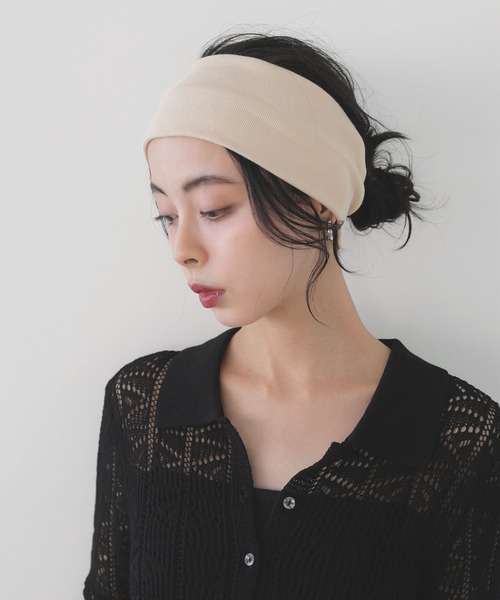 9800□ALEXANDRE ヘアバンド リボン風 ブラックbc11yt 9800□ALEXANDRE ヘアバンド リボン風 ブラックbc11yt レディース