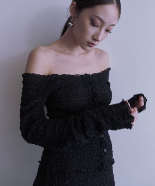 カーディガン sheer swell boat cardigan レディース