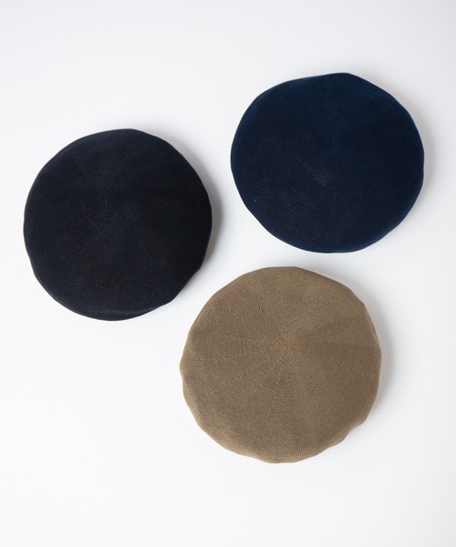 RACAL（ラカル） 帽子 ベレー帽 Spring Soft Knit Beret / スプリング