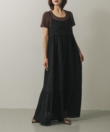 ワンピース チェックジャガードキャミワンピース｜ZOZOTOWN Yahoo!店
