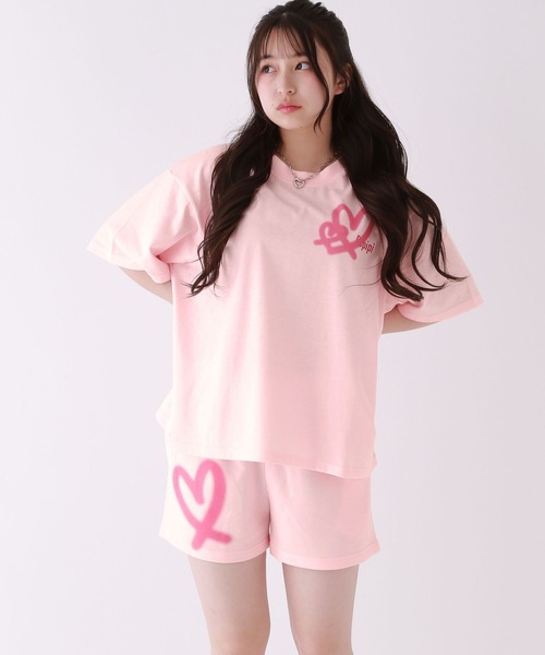 repipi armario セットアップ スプレーロゴセットアップ キッズ